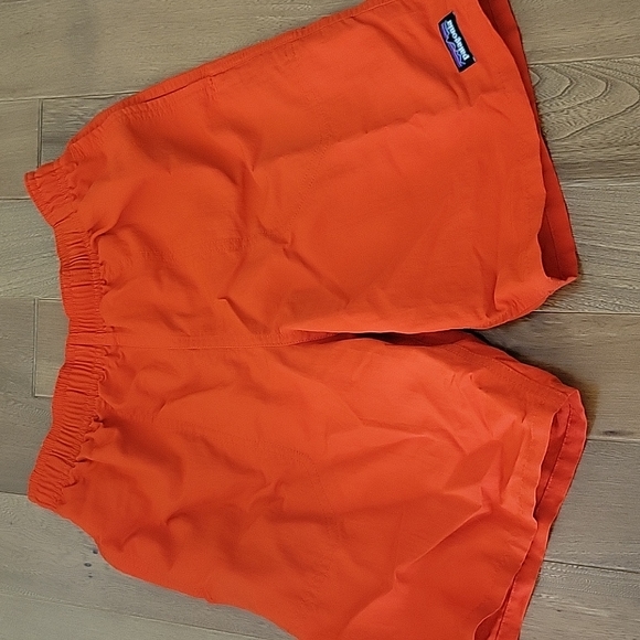 Patagonia Swim Kids Patagonia Baggies Swim Trunks Orange Large